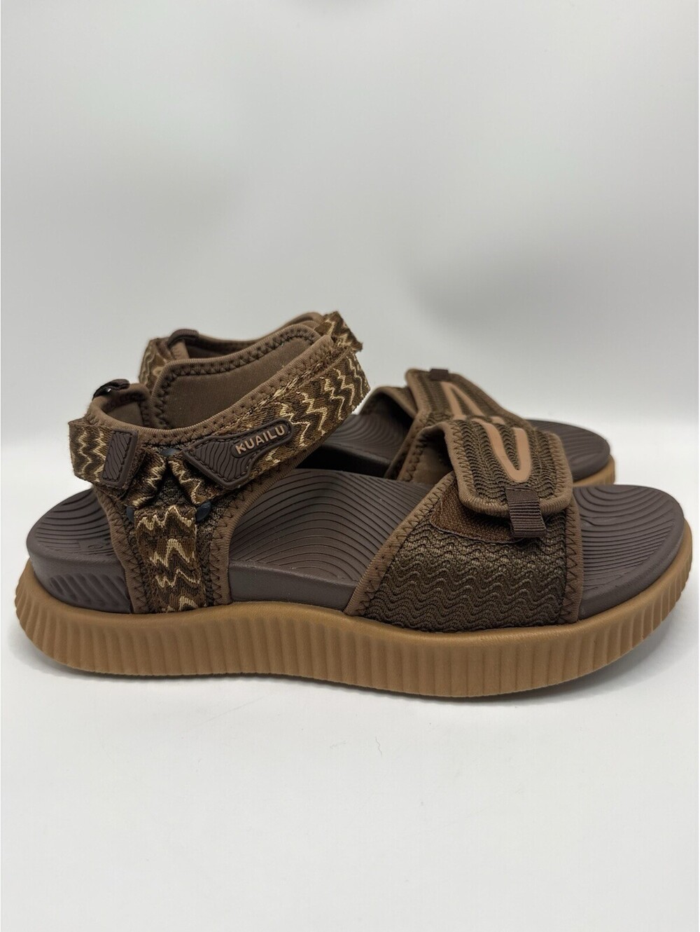 Kuailu Orthopedic Women’s Walking Sandals Arch Support Hiking & Water Sz 8